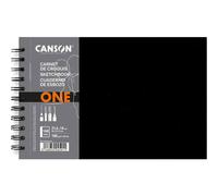 [C31200L023] CANSON Carnet de croquis ONE, 216 x 140 mm, noir