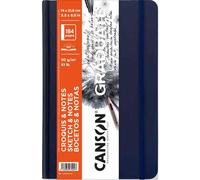 [C31200L043] CANSON Carnet à croquis GRADUATE SKETCH & NOTES, bleu foncé