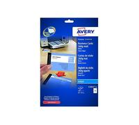 [C32015-25-3] Avery Lot de 3 Etuis 200 cartes de visite 85x54 mm 260g Quick&C...