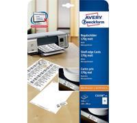 [C32258-25] Avery Zweckform Etui 350 Cartes 170g Etagères Porte-étiquettes 10...
