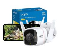 C325Wb Caméra De Surveillance Wifi Extérieure 2K, Vision Nocturne Colorpro, Objectif À Super Ouverture, Détection Ia, Détect[CE147]