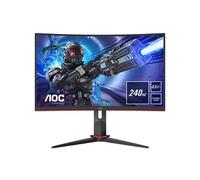 AOC G2 C32G2ZE/BK écran plat de PC 80 cm (31.5") 1920 x 1080 pixels Full HD LED Noir, Rouge
