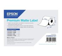 [C33S045727] EPSON Rouleau Etiquette Continu PREMIUM MATTE 105mm x 35m (C3400...