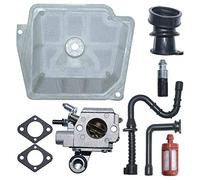 C3R-S236 Kit de joints de carburateur pour tronçonneuse MS361 MS Remplace 1135 120 0601 avec tuyau d'air et de carburant pour découpe paroles de foi