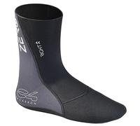 C4 ZERO Chaussures de Plongée en néoprène épaisseur de 1,5 mm ou 3 mm Apnée Pêche sous-marine, Noir , XXL