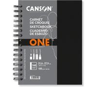 [C400039212-3] CANSON Lot de 3 Carnets esquisse ARTBOOK ONE A4 80 feuilles 10...