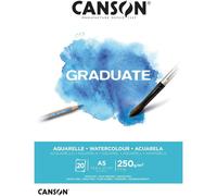 [C400110373] CANSON Bloc de dessin GRADUATE AQUARELLE A5 250g