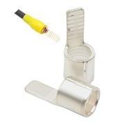 C45 broche cuivre rouge soudé nez en cuivre DZ47 disjoncteur fiche câble en forme de broche cosse de fil insérer borne à sertir C45-1.5 4 6 10(C45-4 50Pcs)