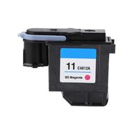 C4812A Print Head, Nature Colors Tread Set Remplaçable pas de papier imprimé compatible Jam compatible avec remplacement pour la série 500 510 800, jet de design, jet de travail, (Red C4812A)