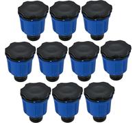 - C48694 - Lot de 10 Bouchons/Capuchons de Fermeture pour Tuyau d'arrosage Ø 16mm (Tuyau Plat) - Bouchon obturateur pour système d'irrigation Goutte à Goutte