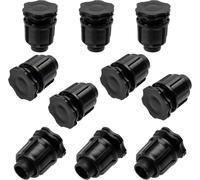 - C48694 - Lot de 10 Bouchons/Capuchons de Fermeture pour Tuyau d'arrosage Ø 16mm (Tuyau Plat) - Bouchon obturateur pour système d'irrigation Goutte à Goutte