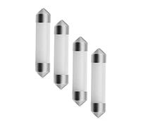 C5W Led marine ampoules double extrémité festoon 3014 LED ampoule base en céramique feston queue lumière voiture dôme lampe de lecture lumières intérieur de la voiture carte 6000k 12v blanc 4pack