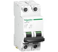 Schneider Electric Disjoncteur C60H-DC 2 pôles 32 A Courbe C 500 V CC