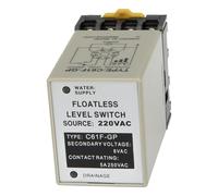 C61F-GP Interrupteur de niveau sans flotteur/relais AC 220V avec socle de prise 220VAC C61F - Contrôleur de niveau d'eau GP/interrupteur automatique de pompe
