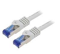C6A022S Patch cord S/FTP 6a Line Cu LSZH gris 05m 26AWG -20-75°C LOGILINK