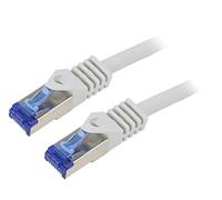 C6A042S Patch cord S/FTP 6a Line Cu LSZH gris 15m 26AWG -20-75°C LOGILINK