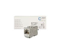 C6Amodul 180° - Prise modulaire - RJ-45 - métallisé (pack de 12)