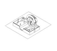C721 - groupe moteur avec pignon z28 pour c710, cyclo kit. - FAAC 63002695