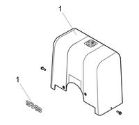 C734 - capot. piece detachee pour gamma kit, c734 - FAAC 63003494