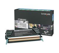 C736H1KG - Lexmark C736, X736, X738 Rückgabe-Tonerkassette Schwarz (ca. 12.000 Seiten) (13) Return Program Toner Cartridge