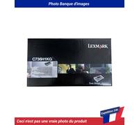 Lexmark Cartouche de toner C736H1KG pour C736DN Noir