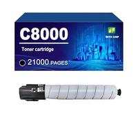 C8000 Cartouche De Toner Compatible pour Xerox 106R04041 106R04038 106R04039 106R04040. Compatible avec Les Imprimantes VersaLink C8000 C8000DT C8000DTM C8000W,Black-1 Pack