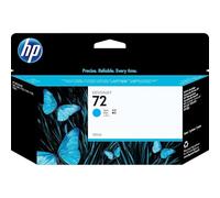 C9371A Cartouche d'encre authentique HP 72 cyan DesignJet 130 ml avec encre HP, pour traceurs grand format T2300 eMFP, T1300, T1200, T1120, T1100, T1100 MFP, T795, T790, T770, T620, T610 et T600