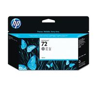 C9374A Cartouche d'encre authentique DesignJet HP 72 gris 130 ml avec encre HP, pour traceurs grand format T2300 eMFP, T1300, T1200, T1120, T1100, T1100 MFP, T795, T790, T770, T620, T610 et T600