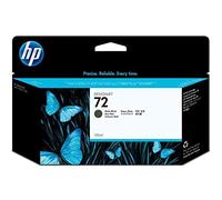 C9403A Cartouche d'encre authentique DesignJet HP 72 noir mat 130 ml avec encre HP, pour traceurs grand format T2300 eMFP, T1300, T1200, T1120, T1100, T1100 MFP, T795, T790, T770, T620, T610 et T600