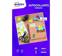 [C9410BR.FR-3] Avery Lot de 3 C9410BRs - 8 autocollants brillants qualité pho...