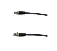 Shure Câble micro C98D triple-flex TA4F vers TA3F pour Beta91, Beta 98/S, Beta 98D/S Noir 15 pieds