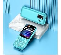 C99 4G Feature Phone 2.4 pouces 1500mAh Lampe de poche Double SIM MP3 Bleu