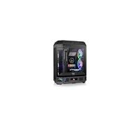 Thermaltake Boîtier PC The Tower 600 – Midi Tower ATX, 2x140 mm inclus, sans alimentation, Noir