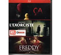 Coffret Horreur Incontournables – Ça / Les Griffes de la Nuit (Freddy) / L'Exorciste – Blu-ray