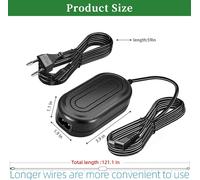 CA-570 Power Supply Charger for Canon FS21 FS22 FS200 FS300,HF10,HF11,HF20,HF100,HF200,HF M31,HF S10,HF S100,HG20,HG21,HG30,HR10,HV10,HV10,20,HV3 0,HV40 XA10,ZR80,ZR85