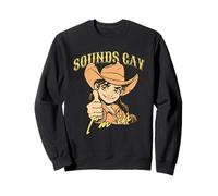 Ça a l'air Gay, Je suis dans Lesbian Cowgirl Sweatshirt