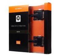 CÃ¢ble DVI/DVI mÃ¢le/mÃ¢le 1,5m D2 Diffusion