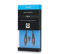 CÃ¢ble optique mÃ¢le/mÃ¢le + Adaptateur Jack mÃ¢le 3,5 mm D2 Diffusion