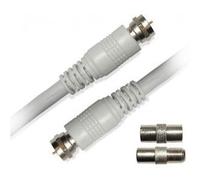 D2 Diffusion D2SAT1000 câble coaxial 10 m SAT Blanc - Neuf