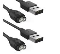 CÃ¢ble USB 2 piÃ¨ces de rechange pour recharge et synchronisation de donnÃ©es, pour Garmin Fenix 5/5s/5X/Forerunner 935/Quatix 5, noir