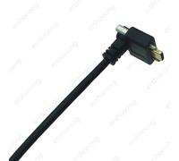 CÃ¢ble USB type c 3.1 mÃ¢le Ã USB C femelle dorÃ©, Extension 90 degrÃ©s, cÃ¢ble de donnÃ©es avec trou de vis pour montage sur panneau, 10 Gb/s