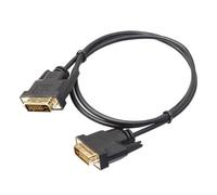 CÃ¢ble vidÃ©o DVI 24 + 1 mÃ¢le vers mÃ¢le, moniteur numÃ©rique LCD de 1 mÃ¨tre, DVI D vers mÃ¢le dorÃ© DVI-D, cÃ¢ble TV Ã double liaison 24 + 1 broche pour TFT