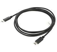 Lanberg CA-CMCM-10CU-0018-BK câble USB USB 2.0 1,8 m USB C Noir