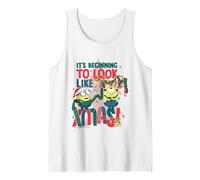 Ça Commence à ressembler à des Minions Amusants de Noël Débardeur