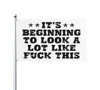 Ça commence à ressembler beaucoup à ce drapeau de 90 x 150 cm pour la décoration extérieure, intérieure, de jardin ou de pelouse.