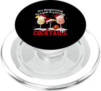 Ça Commence à ressembler Beaucoup à des Verres à Cocktail de Noël PopSockets PopGrip pour MagSafe