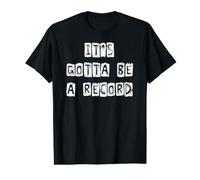 Ça Doit être Un Record T-Shirt Graphique avec Valeur