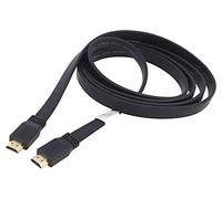 CA-HDMI-21CU-0018-BK Câble HDMI Mâle, PVC recto-verso 1,8 m noir HDMI 2.0 L