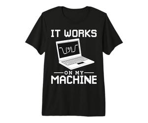 ça Marche sur ma Machine ne Le Change Pas T-Shirt Haut de Gamme