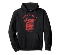 Ça me dérange si Je Fume Les Bonnes Choses ! Barbecue/Red Vintage Sweat à Capuche